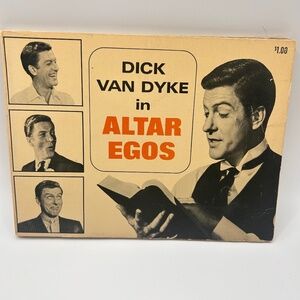Dick Van Dyke in Alter Egos Vintage 1967 Paperback Flipbook